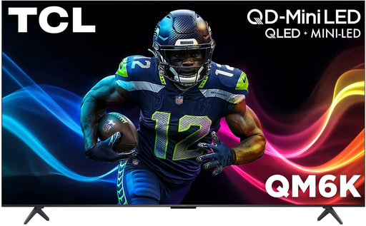 TCL - 75" Class QM6K Series 4K UHD HDR QD Mini LED Smart TV with Google TV (2025)