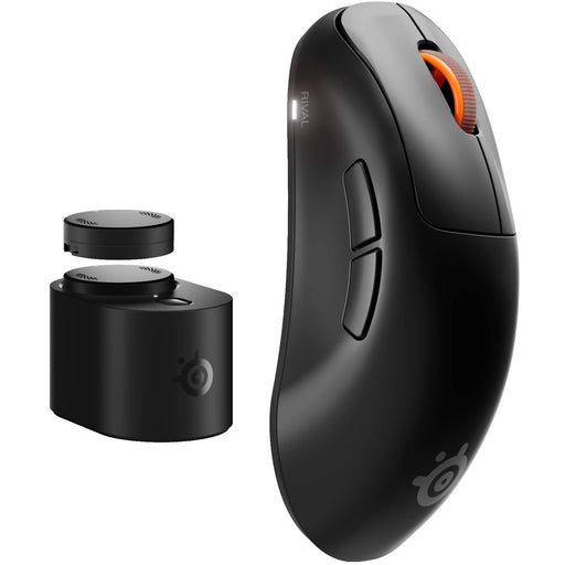 SteelSeries - Rival Pro Wireless Optical Ergonomic Gaming Mouse with 8K Polling  Ultra-Wideband/RF for PC - Wireless - Black
