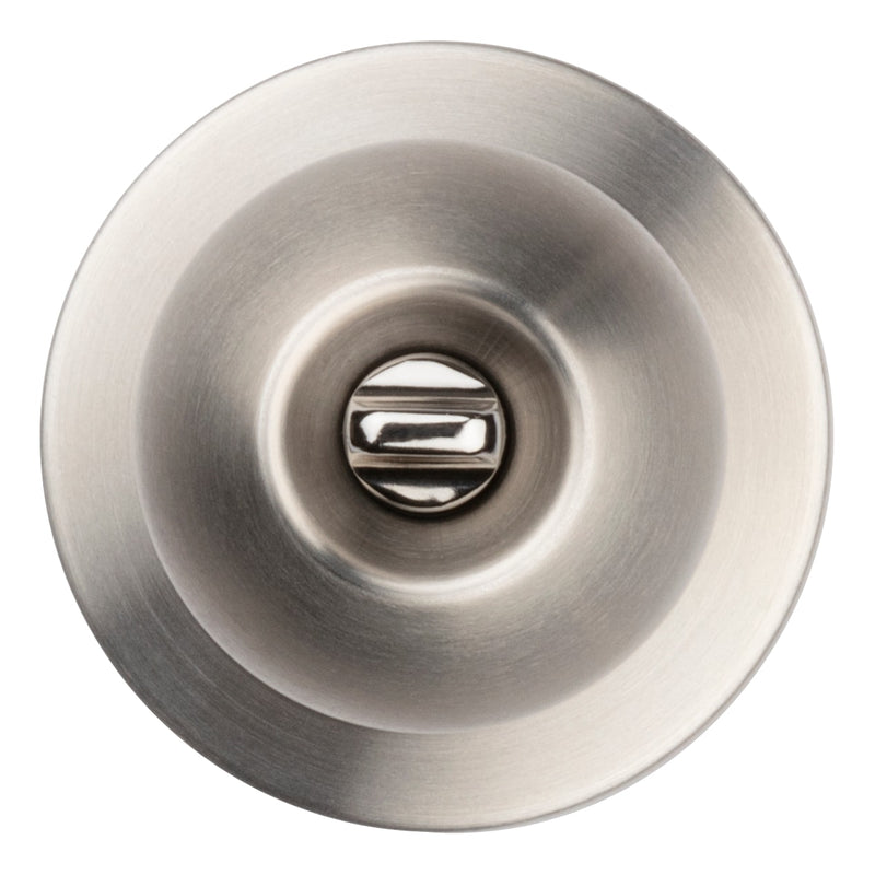 Tell Manufacturing KC2300 Empire Satin Stainless Steel Interior or Exterior Keyed Entry Door Knob