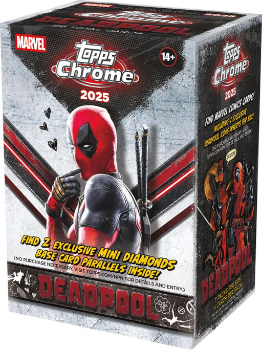 2025 Topps Chrome Deadpool Blaster Box
