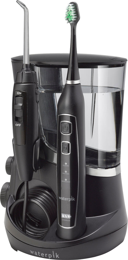 Waterpik - Complete Care 5.0 Water Flosser and Triple Sonic Toothbrush - Black