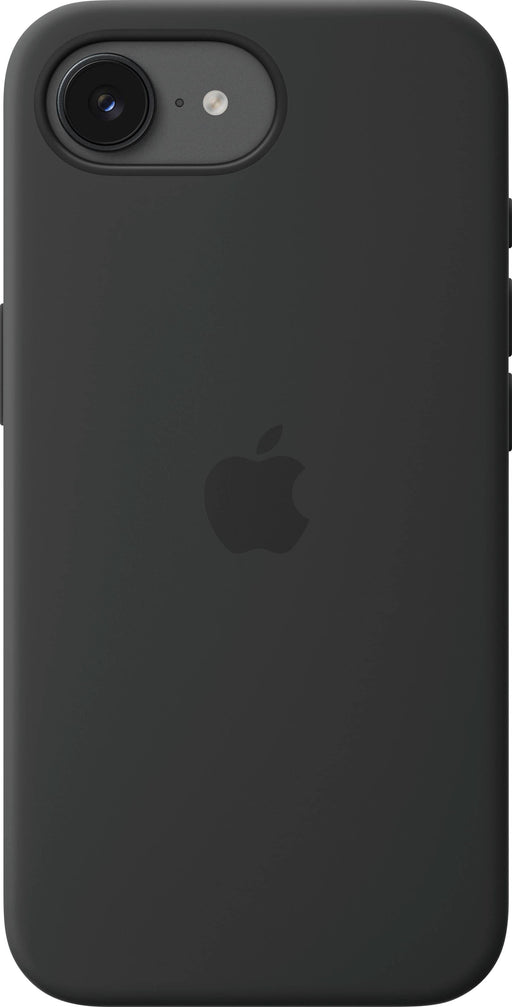 Apple - iPhone 17e Silicone Case with MagSafe - Black