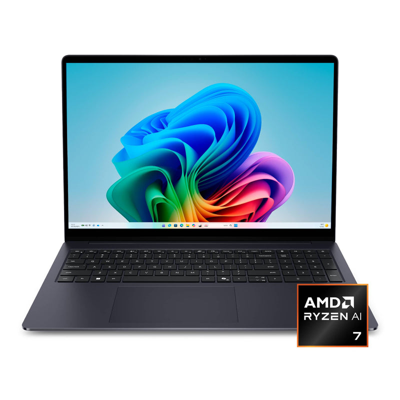 Dell - 16" 2K Touchscreen Laptop - AMD Ryzen AI 7 445 2026 - 32GB Memory - 512GB Storage - Copilot+ PC - Celestial Blue