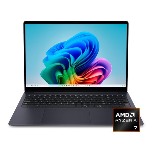Dell - 16" 2K Touchscreen Laptop - AMD Ryzen AI 7 445 2026 - 32GB Memory - 512GB Storage - Copilot+ PC - Celestial Blue