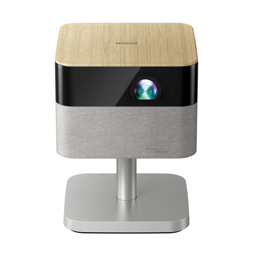 Epson - Lifestudio Flex Plus 4K PRO-UHD Portable Lifestyle Smart Projector with Sound by Bose Technology 3LCD HDR Wireless - Oak