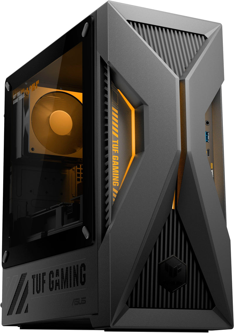ASUS - TUF T500 Gaming Desktop - Intel Core i5 13420H - 16GB Memory - NVIDIA GeForce RTX 5060 8GB - 1TB SSD - Eclipse Gray