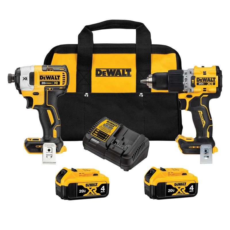 DEWALT 20V MAX XR BRUSHLESS 2 TOOL COMBO