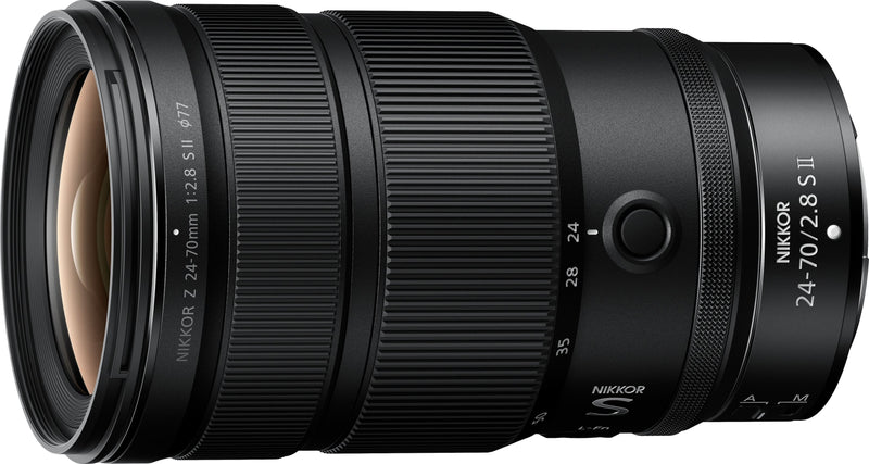 Nikon - NIKKOR Z 24-70mm f/2.8 S II Wide-angle Zoom Lens for  Z Mount Mirrorless Cameras - Black