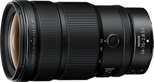 Nikon - NIKKOR Z 24-70mm f/2.8 S II Wide-angle Zoom Lens for  Z Mount Mirrorless Cameras - Black