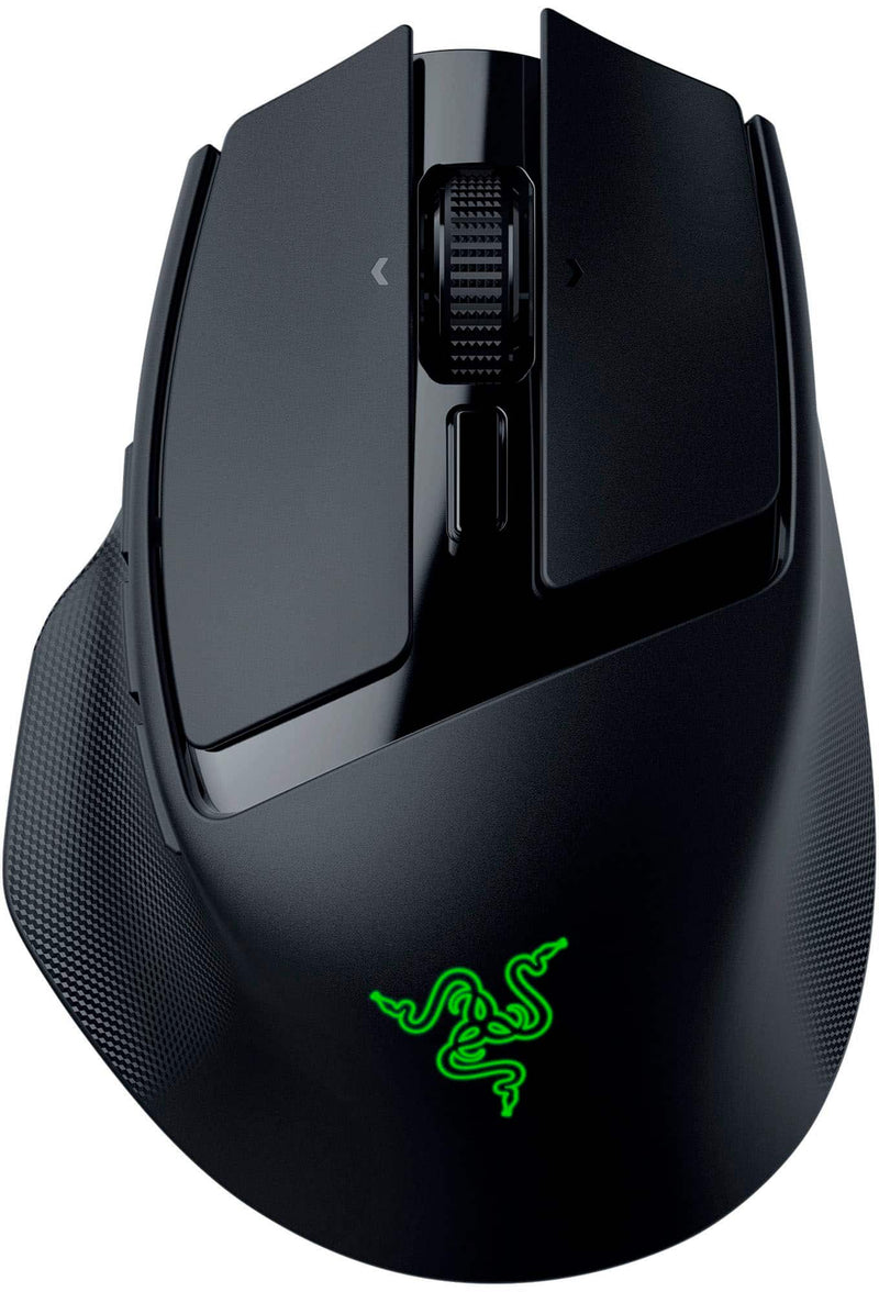 Razer - Basilisk Mobile Optical Gaming Mouse - Wireless - Black