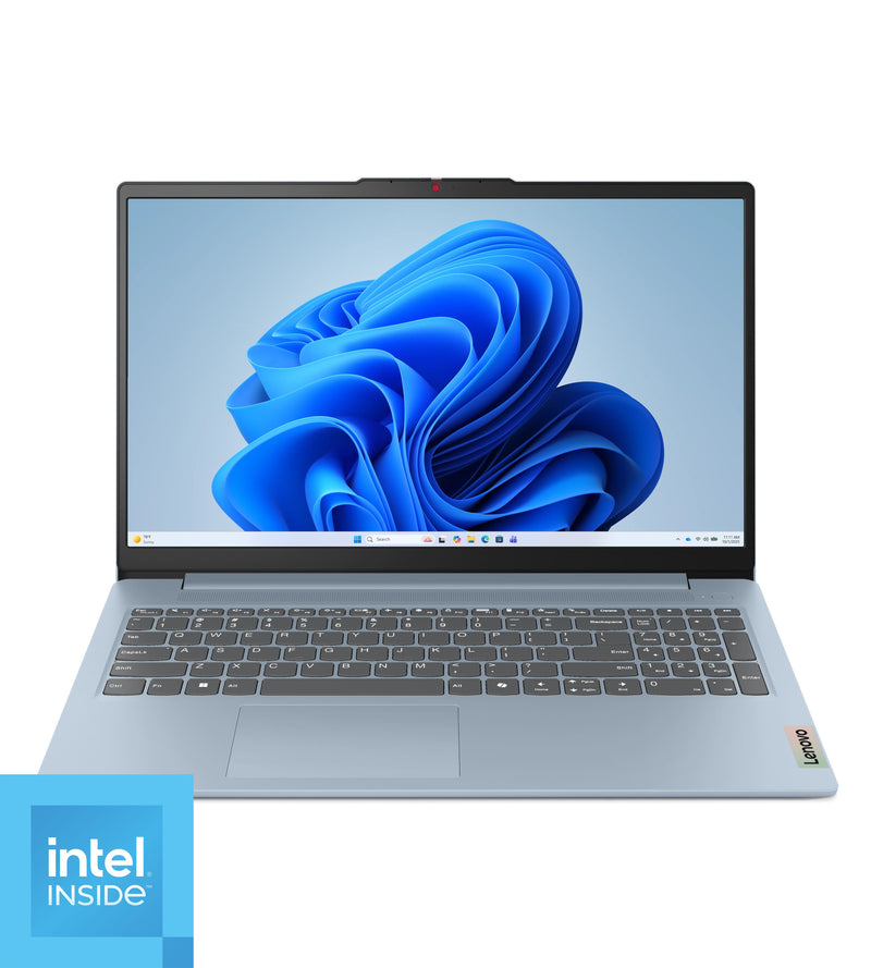 Lenovo - IdeaPad Slim 3i 15.6" Full HD Laptop - Intel Processor N150 2024- 8GB Memory 128GB Storage - Frost Blue