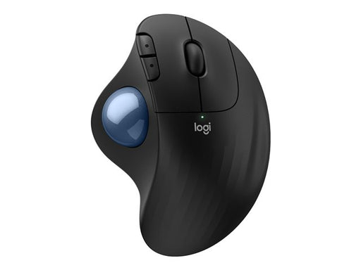 Logitech - ERGO M575 S Wireless Ergonomic Trackball Mouse - Wireless - Black