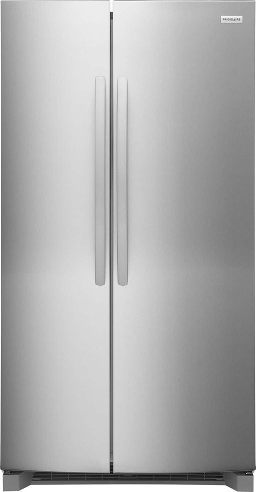 Frigidaire - 26 Cu. Ft. Standard Depth Side-by-Side Refrigerator with CrispSeal Crispers - Smudge Proof Stainless Steel