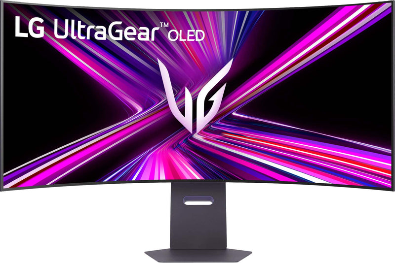 LG - UltraGear 45" OLED Dual Mode (5K2K WUHD 165Hz WFHD 330Hz) 0.03ms G-Sync/FreeSync Premium Pro Gaming Monitor - Black