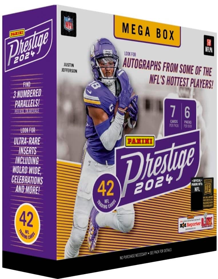 2024 Panini Prestige Football Mega Box