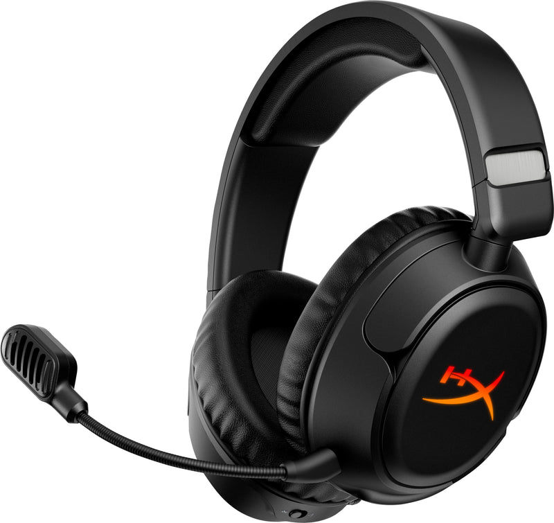 HyperX - Cloud Flight 2 Wireless Gaming Headset for PC PS5 PS4 Nintendo Switch Mac Mobile and Bluetooth - Black