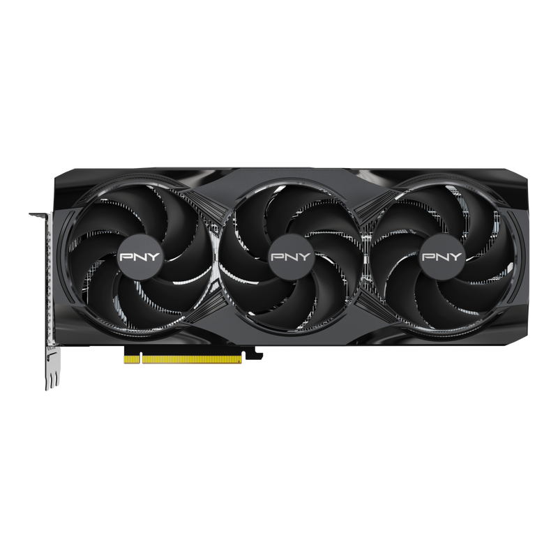 PNY - GeForce RTX 5080 16GB OC GDDR7 PCI Express 5.0 Graphics Card with Triple Fan - Black