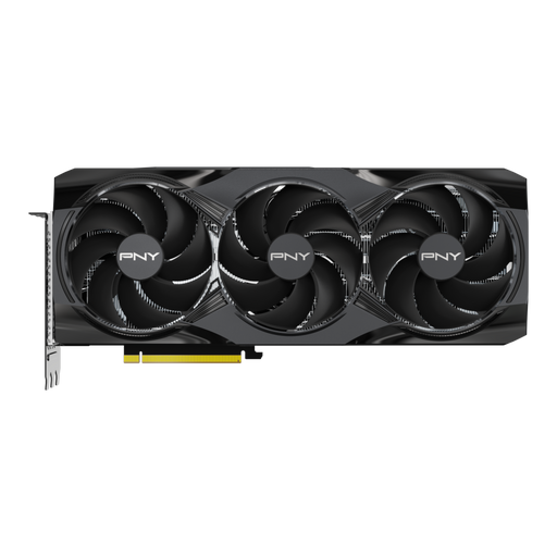 PNY - GeForce RTX 5080 16GB OC GDDR7 PCI Express 5.0 Graphics Card with Triple Fan - Black