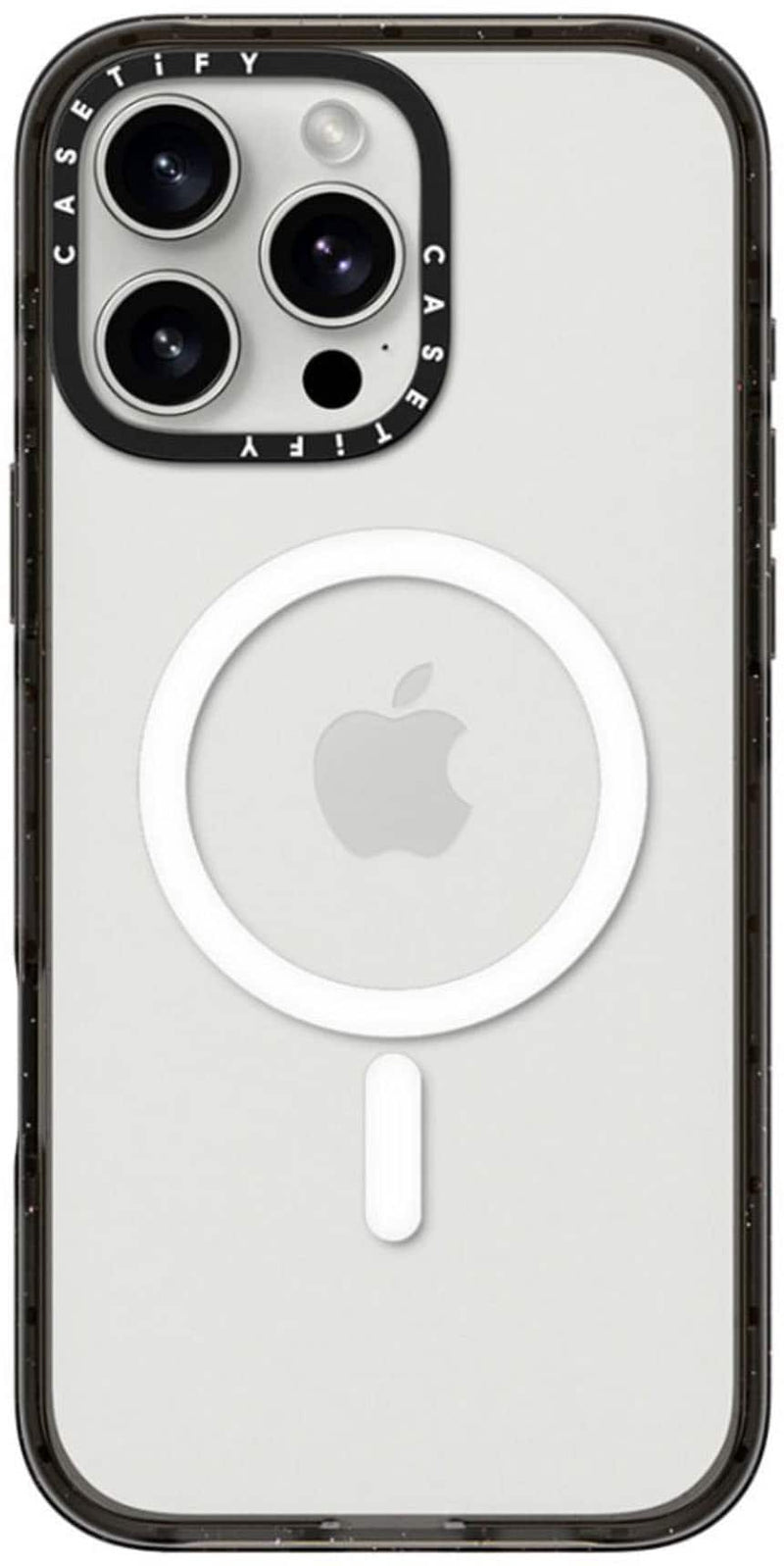 CASETiFY - Impact Case with MagSafe for Apple iPhone 16 Pro Max - Clear/Black