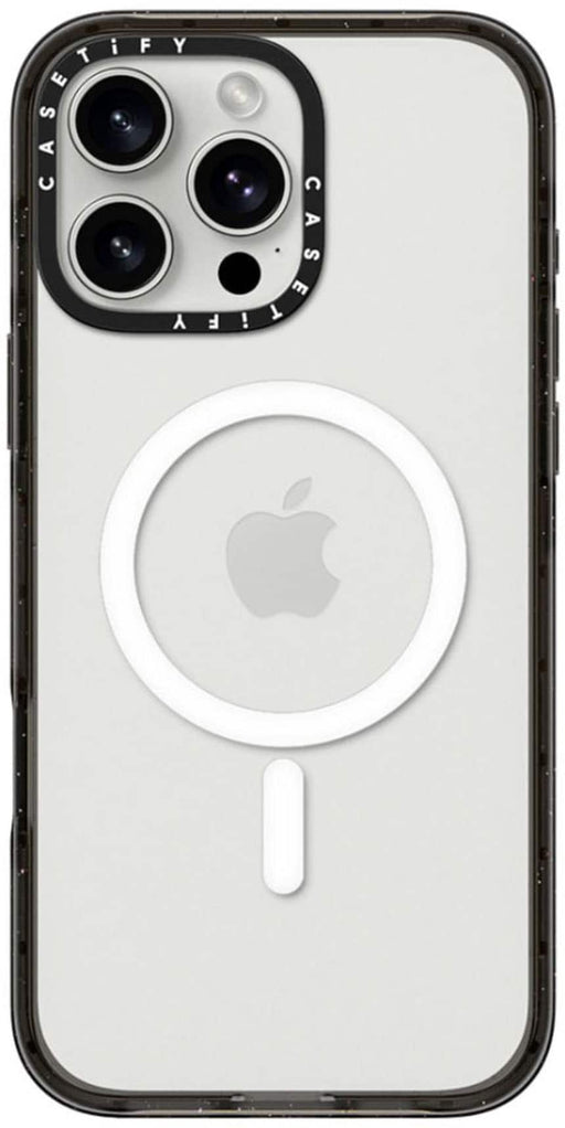 CASETiFY - Impact Case with MagSafe for Apple iPhone 16 Pro Max - Clear/Black
