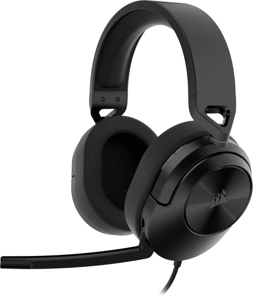 CORSAIR - HS55 SURROUND v2 Wired Gaming Headset for PC Mac PS5 PS4 Xbox Switch and Mobile - Carbon