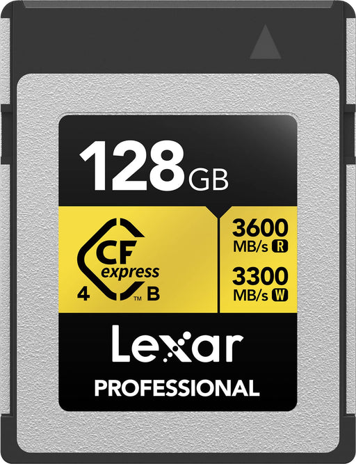 Lexar - Professional GOLD CFexpress 4.0 Type B 128 GB