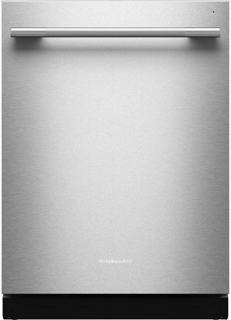 KitchenAid - 24" Top Control Built-In Dishwasher with 360 Max Jets Third Rack and ProDry System 44 dBA - Stainless Steel