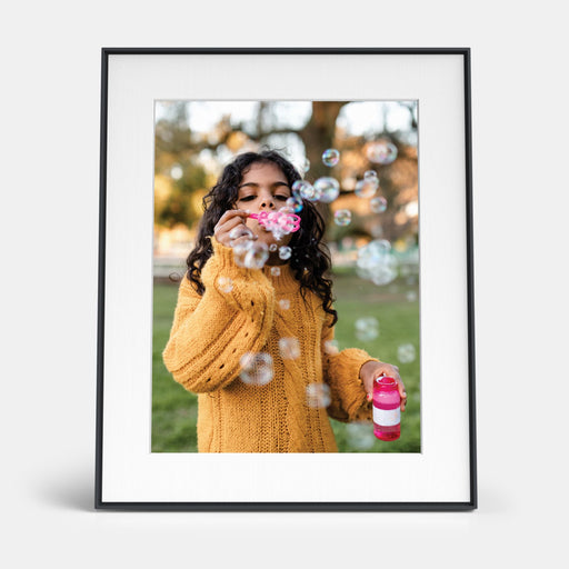 Aura Home - Aura Walden 15" Digital Wifi Photo Frame-Ink with Paper Mat - Ink (Dark)