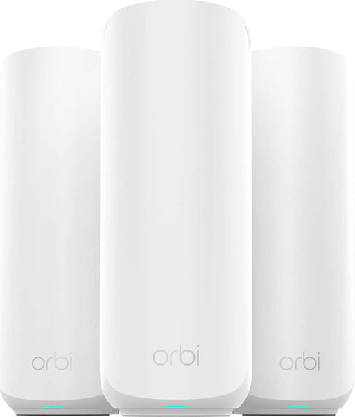 NETGEAR - Orbi 260 Series BE3600 Dual-Band Mesh Wi-Fi 7 System (3-pack) - White