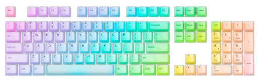 Glorious - Polychroma Translucent Universal RGB Keycaps for 100 85 80 TKL 60 Compact 75 Mechanical Keyboards - Translucent V2