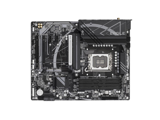 GIGABYTE - Z790 EAGLE AX (Socket LGA 1700) Intel Z790 ATX DDR5 Wi-Fi 6E Motherboard - Black