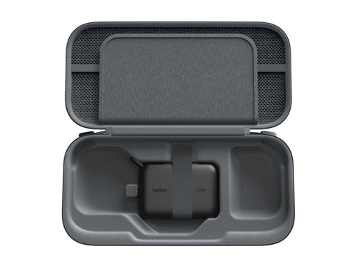 Belkin - Gaming Charging Case for Nintendo Switch 2 10k Portable Charger Case 20W Quick Charging Game Card Storage - Charcoal
