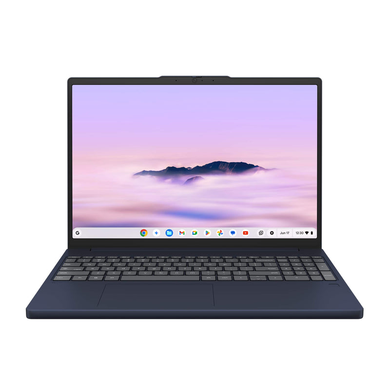 Lenovo - Chromebook Plus 15.3" 2K Touchscreen Laptop - Intel Core 3 Processor N355 2025 - 8GB Memory - 128GB UFS - Cosmic Blue