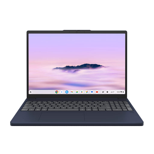 Lenovo - Chromebook Plus 15.3" 2K Touchscreen Laptop - Intel Core 3 Processor N355 2025 - 8GB Memory - 128GB UFS - Cosmic Blue