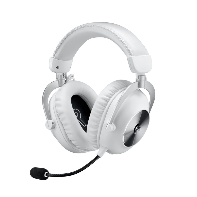 Logitech G PRO X 2 LIGHTSPEED Wireless Gaming Headset White - headset - 3.5 mm jack
