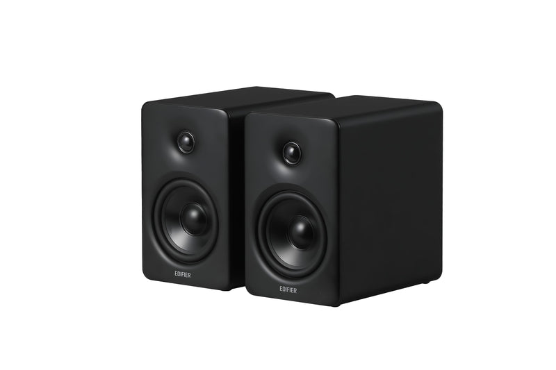Edifier - M90 Active Bookshelf Speakers Computer Speakers - Bluetooth and Optical Input - 2.0 Speaker (Pair) - Black