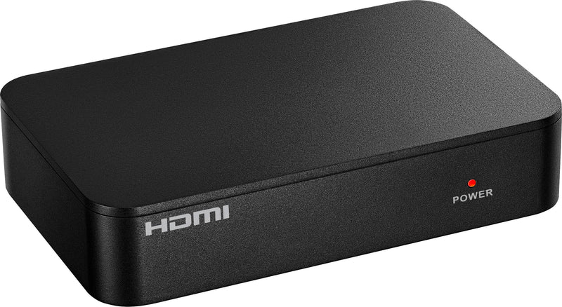 Insignia - HDMI 2-Output Splitter with HDR Pass-Through - Black