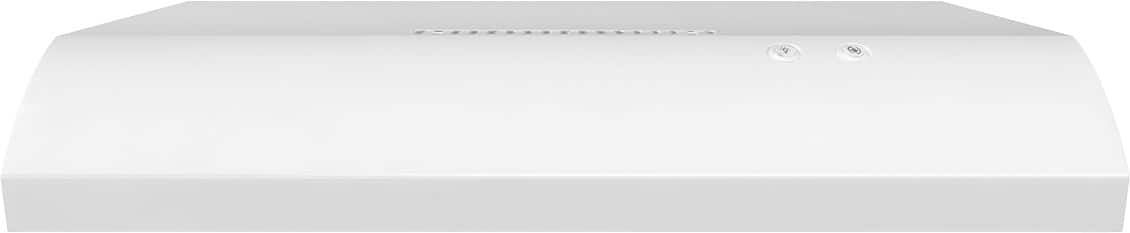 Whirlpool - 30 inches - Recirculating - Under cabinet Range Hood - White