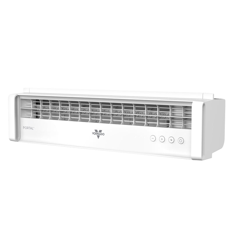 Vornado - PORTAL Window Fan with Reversible Exhaust Weather Resistant Case - White