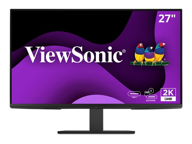 ViewSonic - VG2758-2K 27" IPS LED 100Hz Monitor (USB HDMI) - Black