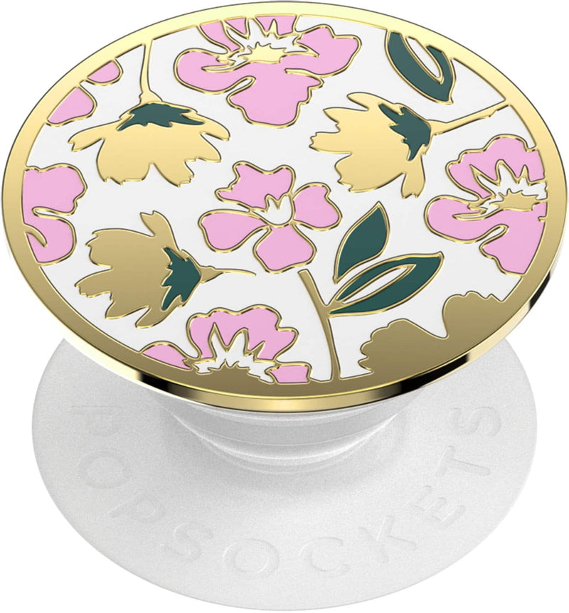 PopSockets - Adhesive PopGrip Universal Grip  Stand for Cell Phones - Enamel Feel Pretty