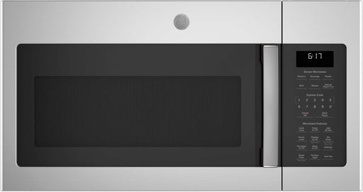 GE - 1.7 Cu. Ft. Over-the-Range Microwave with Sensor Cooking and Defrost - Stainless Steel