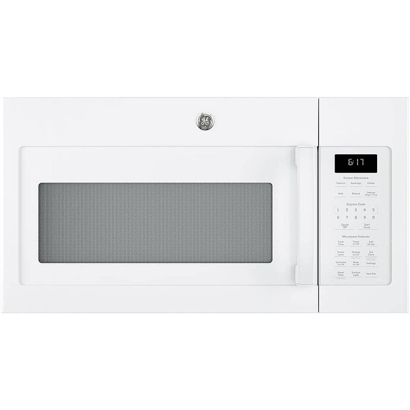 GE - 1.7 Cu. Ft. Over-the-Range Microwave with Sensor Cooking and Defrost - White