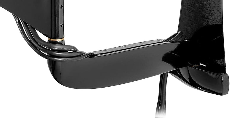 Peerless-AV - Designer Series Universal Ultra Slim Articulating Wall Mount - Gloss Black Black