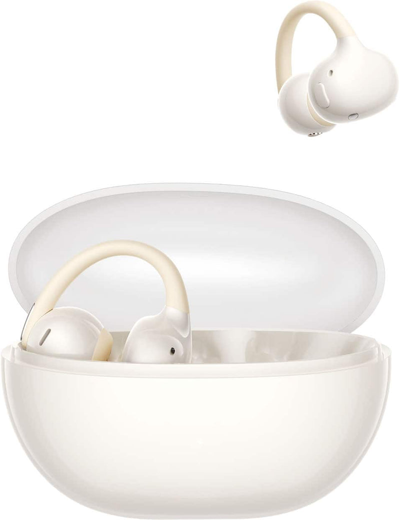Baseus - Bowie MC2 Air Open-Ear Clip-On Earbuds4.9 g Fit40-Hour PlaytimeIP67Bluetooth 6.0 - White