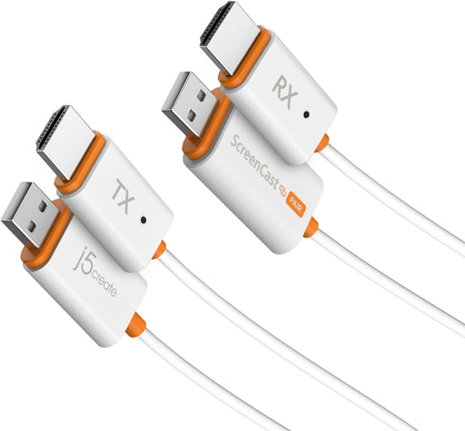 j5create - ScreenCast Mini Duo - White
