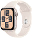 Apple Watch SE 2nd Generation (GPS) 44mm Aluminum Case with Starlight Sport Band - M/L - Starlight