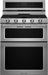 KitchenAid - 6.0 Cu. Ft. Self-Cleaning Free-Standing Double Oven Gas Convection Range - Stainless Steel