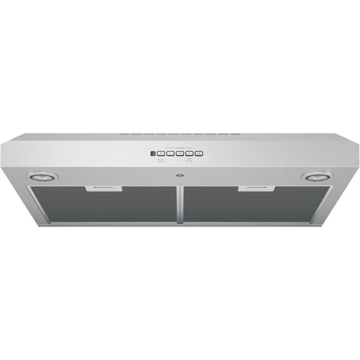 GE - 30 inches - Convertible - Under cabinet Range Hood - Stainless Steel