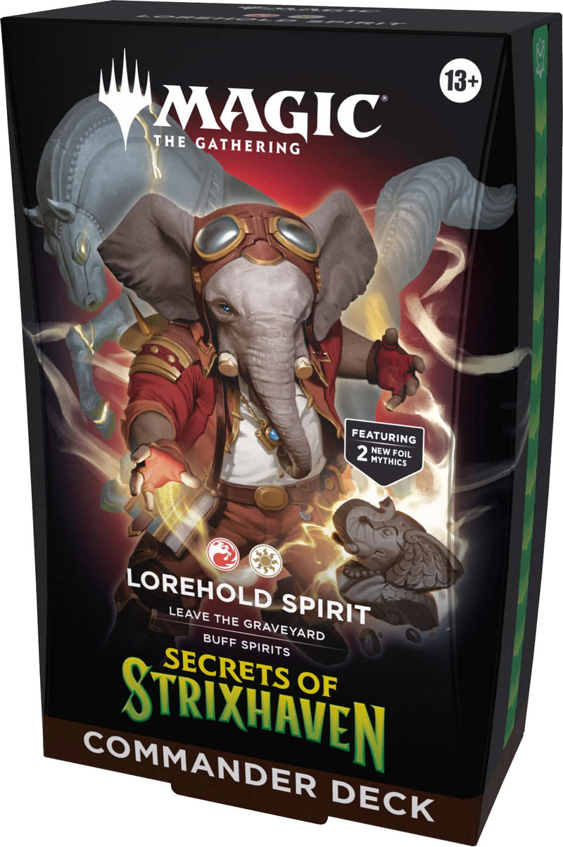 Wizards of The Coast - Magic The Gathering Secrets of Strixhaven Commander Deck - Lorehold Spirit